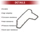 thumbnail image 5 of Empaque de cárter de aceite para automóvil, empaque de cárter de aceite de transmisión, empaque de cárter de aceite del motor No.313971XE0A para Nissan Altima 2007-2012, para Nissan Maxima 2007-2014, 5 of 7