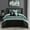 Blue, variant on Lanco Damask Comforter Set, King, Green, 7-Pieces, Fill Polyester, Geometric