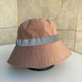 thumbnail image 5 of CoCopeaunts Large Bucket Hat for Women Fashion Reflective Stripes Men Summer Bucket Cap Packable Outdoor Sunscreen Fisherman Hat, 5 of 8