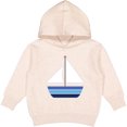 thumbnail image 2 of Inktastic Sailboat Nautical Sailing Toddler Hoodie, 2 of 4