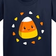 thumbnail image 4 of Inktastic Cute Halloween Candy Corn Youth T-Shirt, 4 of 5