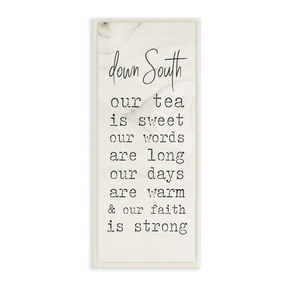 The Stupell Home Decor Collection Down South Wall Plaque Art