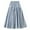Blue, variant on Fashionable Women's A Line Skirt Vintage High Waist Design Casual Everyday Wear For Spring And Summer Stylish Plaid Print Versatile And Comfortable Skirt Jean Skirts for Women Knee Length Mini Skirts