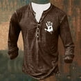 thumbnail image 2 of VJATTWR Men's Slim Fit Long Sleeve T-Shirt, Tapered Body and Sleeves, Modern Stylish Look Xxxl, 2 of 4