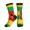 3 Black, variant on Men's Cape Verde Flag Novelty Athletic Socks Women's Digital Printing Funky Patterned Crew Socks
