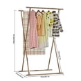 thumbnail image 2 of X-Frame Clothes Garment Rack, Clothing Racks, Hanging Racks, Holds up to 44 lbs, for Bedroom Dressing Room Store, 2 of 6