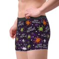 thumbnail image 2 of Yiaed Halloween Print Men's Soft Cotton Boxer Shorts Breathable Boxers Underwear Moisture-Wicking Underwear Stretch Boxer Briefs for Man-Small, 2 of 5