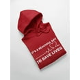 thumbnail image 3 of It's A Beautiful Day Quote Hoodie Men -GoatDeals Designs, Male Small, 3 of 4