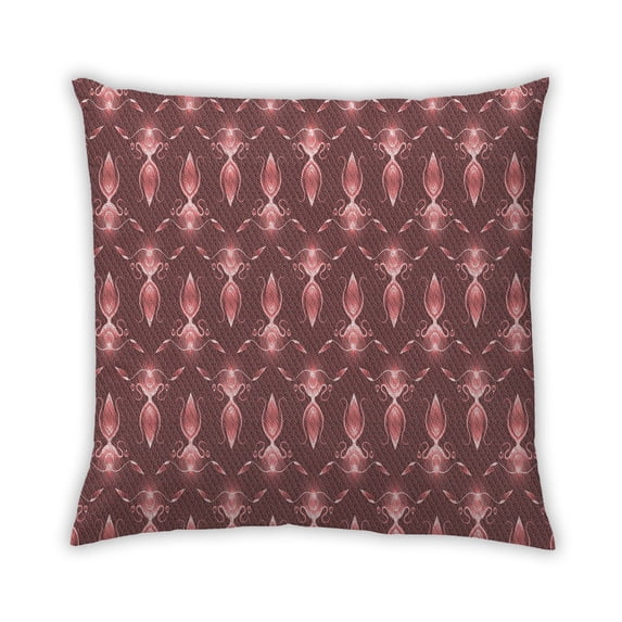 Ahgly Company Indoor Square Contemporary Throw Pillow, 18 inch by 18 inch