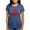 Heather Blue, variant on - Alpha Sigma Phi Red Seal T Shirt - Womens Tri-blend T-Shirt