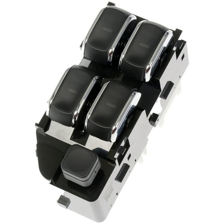 Dorman 901-052 Front Driver Side Power Window Switch - Front Left, 5 Button for Specific Cadillac Models
