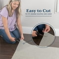 thumbnail image 3 of Gleam Adorn 3x5 Ft Rug Pad Gripper for Hardwood Floors, Non Slip Rug Pads for Area Rugs, Thick Rug Grippers for Tile Floors, Under Carpet Anti Skid Mat, Keep Your Rugs Safe and in Place, 3 of 8