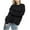 Black, variant on Sweatshirts for Girls,Chenille Sweater for Women Fall Casual Long Sleeve Crew Neck Pullover Rib Knit Blouse Tops,Hoodies Y2k Oversized Crewneck Sweatshirt Women(Size:S)