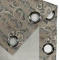 thumbnail image 4 of Ambesonne Grommet Curtain, , 50"x63", Pastel Brown Cadet Blue, 4 of 5
