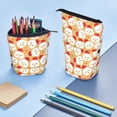 thumbnail image 5 of Lsque Cartoon Chicken Pattern Telescopic Pencil Bag Pen Holder Stationery Case, Stand-up Retractable Transformer Bag Organizer, 5 of 6