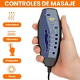 thumbnail image 4 of Sillon Masajeador, Sillon Reclinable de 360° Adultos Tipo Cine 8 Modos de Masaje con Soporte Lumbar, Reposapiés Retráctil, Sillas Giratorias Manuales para Sala de Estar y Dormitorio (Negro), 4 of 9