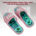 thumbnail image 3 of Zapatillas de masaje de acupresión, Sandalias de reflexología terapéutica con zapatos magnéticos para masaje de acupuntura de pies, Alivio del dolor del arco Shiatsu, Cuidado de pies sanos(Mujer) Ecomeon no, 3 of 5