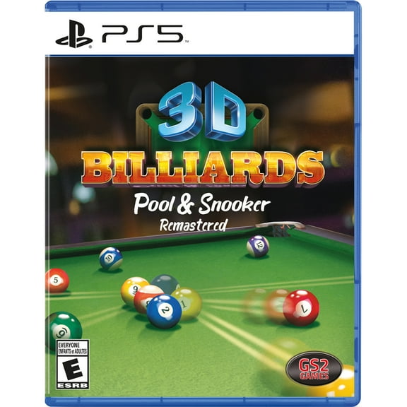 3D Billiards: Pool, GS2 Games, PlayStation 5, 850017102606