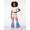 thumbnail image 5 of Girls Flare Pants, Girls Flared Bell Bottom Pants, Wide Leg Casual Trousers for Girls Ages 3-13Y, Comfortable All Season Girls Pants, 5 of 6