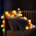 thumbnail image 4 of CoreLiving 20LED Easter Egg Lights Waterproof Spring Pastel Color Fairy String Lights with Timer for Indoor Home Fireplace Wall Window Outdoor Fence Clearance Decorations, 4 of 8