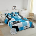 thumbnail image 3 of Erosebridal Circle Spiral Bedding Queen Comforter Set, Abstract Geometric Down Comforter, Modern Fashion Decor, Reversible, 3 of 8