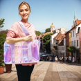 thumbnail image 2 of Bolsa de playa Fammart Iridiscente Transparente para Mujer Impermeable, 2 of 7