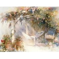 thumbnail image 2 of Haenraets, Willem 32x26 White Modern Wood Framed Museum Art Print Titled - Patio, 2 of 4