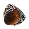 thumbnail image 2 of Ruiboury Muslim Jewelry Black Zircon Ring Retro Handmade Turkish Excellent Handwork Suitable For Many AJZ3368 Size 10, 2 of 6