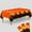 Orange, variant on KatchOn, Pumpkin Halloween Tablecloth Plastic - 54x90 Inch, Pack of 3 | Pumpkin Tablecloth, Black and Orange Halloween Table Covers | Halloween Table Cloth Disposable, Pumpkin Halloween Decorations