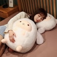 thumbnail image 4 of Almohada de peluche con diseño de oveja, diseño de animales de peluche, tamaño grande, para niños y adultos, color blanco (11.8 pulgadas, mediano), 4 of 5