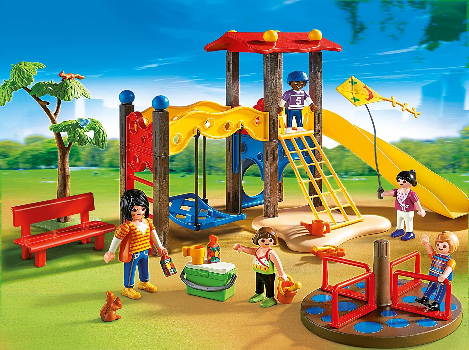 playmobil playground set