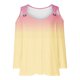 thumbnail image 5 of mfyjkho Tops Bohemios Para Mujer, Jersey De Manga Corta Con Estampado Casual Y Hombros Descubiertos Para Mujer 2024 Tops Para Hacer Ejercicio S, 5 of 5