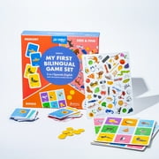 Si Sabo My First Bilingual Games Set Spanish and English Early Education Games for Kids