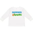 thumbnail image 3 of Inktastic Future Ironworker in Training Boys or Girls Long Sleeve Toddler T-Shirt, 3 of 5
