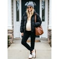 thumbnail image 4 of Women's Maternity Pants Casual Maternity Activewear Pregnancy Sweatpants with Pockets, 4 of 7