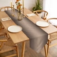 thumbnail image 3 of Dark Brown Table Runner 72 Inches Long Ombre Solid Color Gradient Modern Art Table Runners for Dining Room Tabletop Dresser Scarf Home Party Banquet Wedding Holiday Decoration, 3 of 9