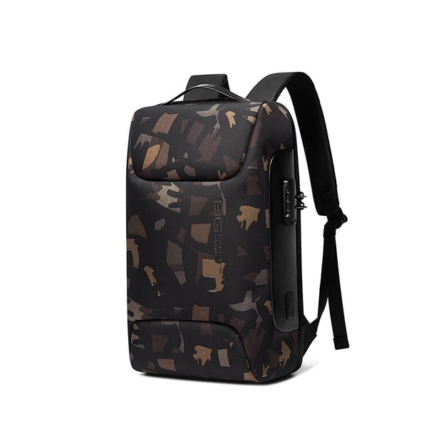 Mochila Bange para laptop iPad y artículos extra BG-7216 repelente al agua con puerto de carga USB