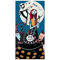MiCasa Kids Beach Towel Nightmare before Christmas 27' x 54' 100% Polyester