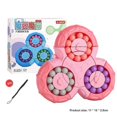 thumbnail image 1 of Juguete rompecabezas 2 en 1 Magic Bean Gyro Yuxing Alivio del estrés y la ansiedad Rosa, 1 of 5