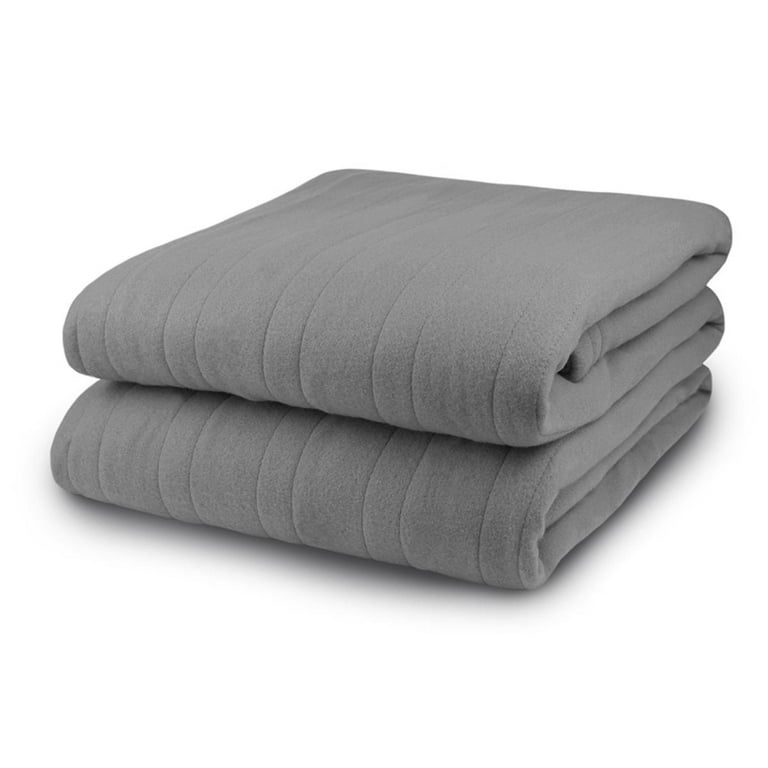 Biddeford Electric Heated Blanket with Dual Controllers Available in Twin Full Queen and King Sizes Walmart