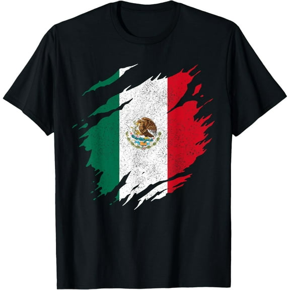 Mexico Mexican Flag Vintage T-Shirt TShirt