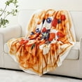 thumbnail image 6 of Novelty Waffle Blanket,Funny Soft Flannel Fruit Blankets for Kids,Christmas Birthday Gift,71", 6 of 7