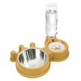 thumbnail image 1 of Juego de comedero y bebedero para gatos | Comedero y bebedero ajustable | Dispensador de agua para perros | Comedero extraíble para gatos | Comedero para mascotas para cachorros Perros medianos Gatos, 1 of 4