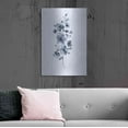 thumbnail image 6 of Luxe Metal Art 'Floral Blue' by Incado, Metal Wall Art, 24"x36", 6 of 9