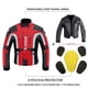 thumbnail image 3 of DUHAN-Chaqueta de motocicleta a prueba de frío, pantalones protectores de Moto, armadura de Moto, ropa de Turismo, equipo de protección, Otoño e Invierno, 3 of 5