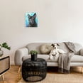 thumbnail image 3 of Stupell Industries French Bulldog on Blue Animals & Insects Painting White Framed Art Print Wall Art, 16 x 20, 3 of 9