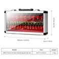 thumbnail image 5 of Juego de fresas para carpintería, 24 piezas, vástago de 6 mm con caja de metal, 5 of 5