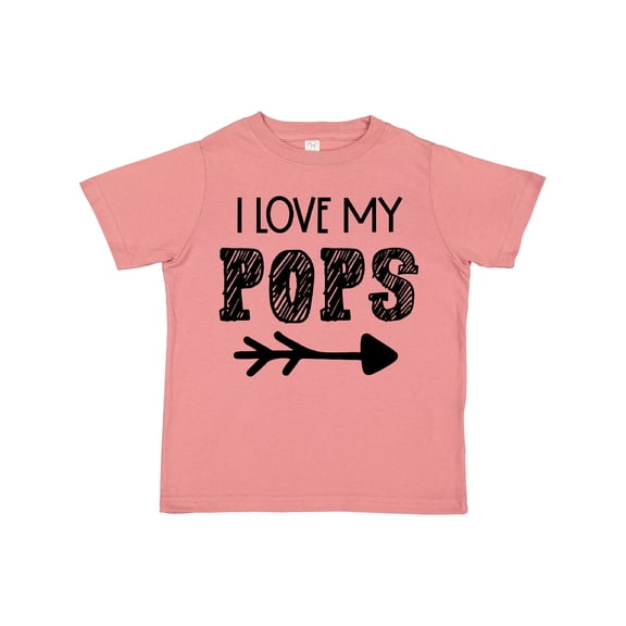 Inktastic I Love My Pops with Arrow Boys or Girls Toddler T-Shirt