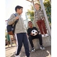 thumbnail image 4 of 3 Pack Boys' Cotton Fleece Joggers Sweatpants Athletic Pants Pockets Kids, 4 of 5