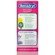 2 Pack - Childrens Dye-Free Allergy Liquid, Bubble Gum 4 oz
